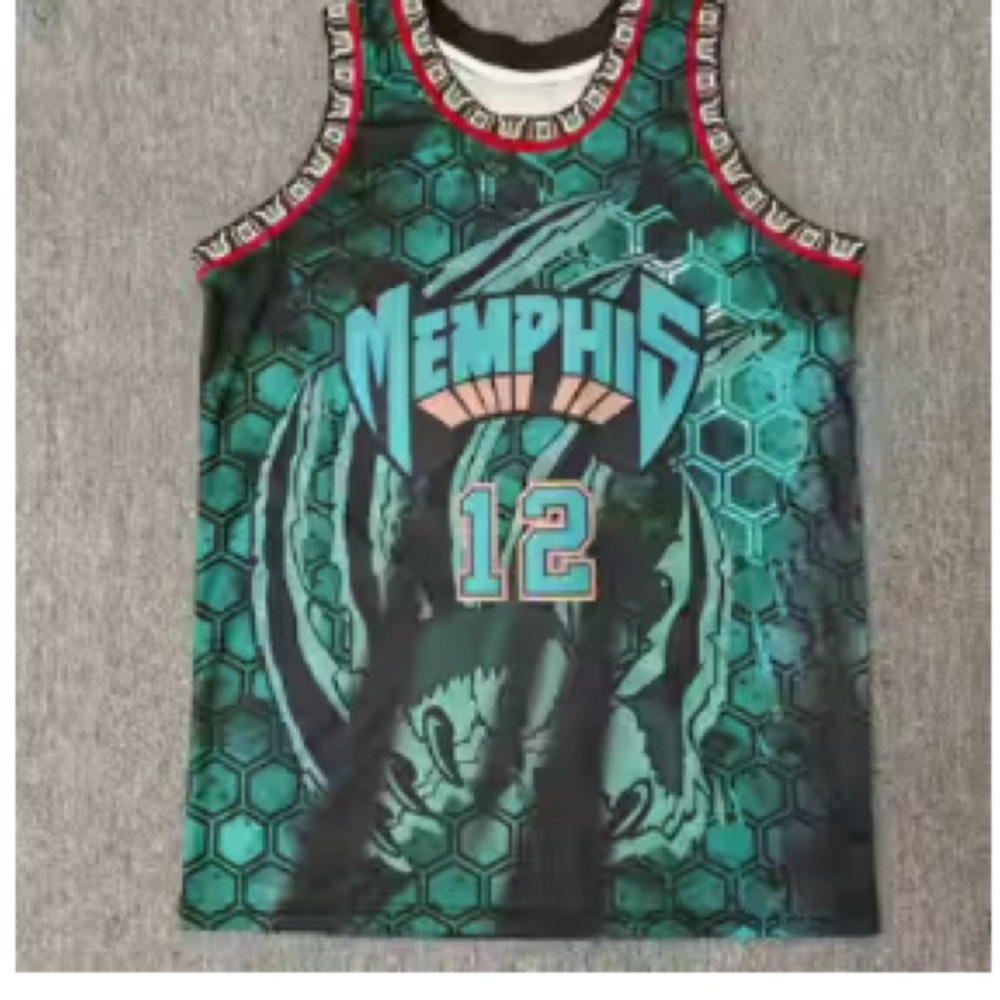 Clawed Memphis Grizzlies Jersey
